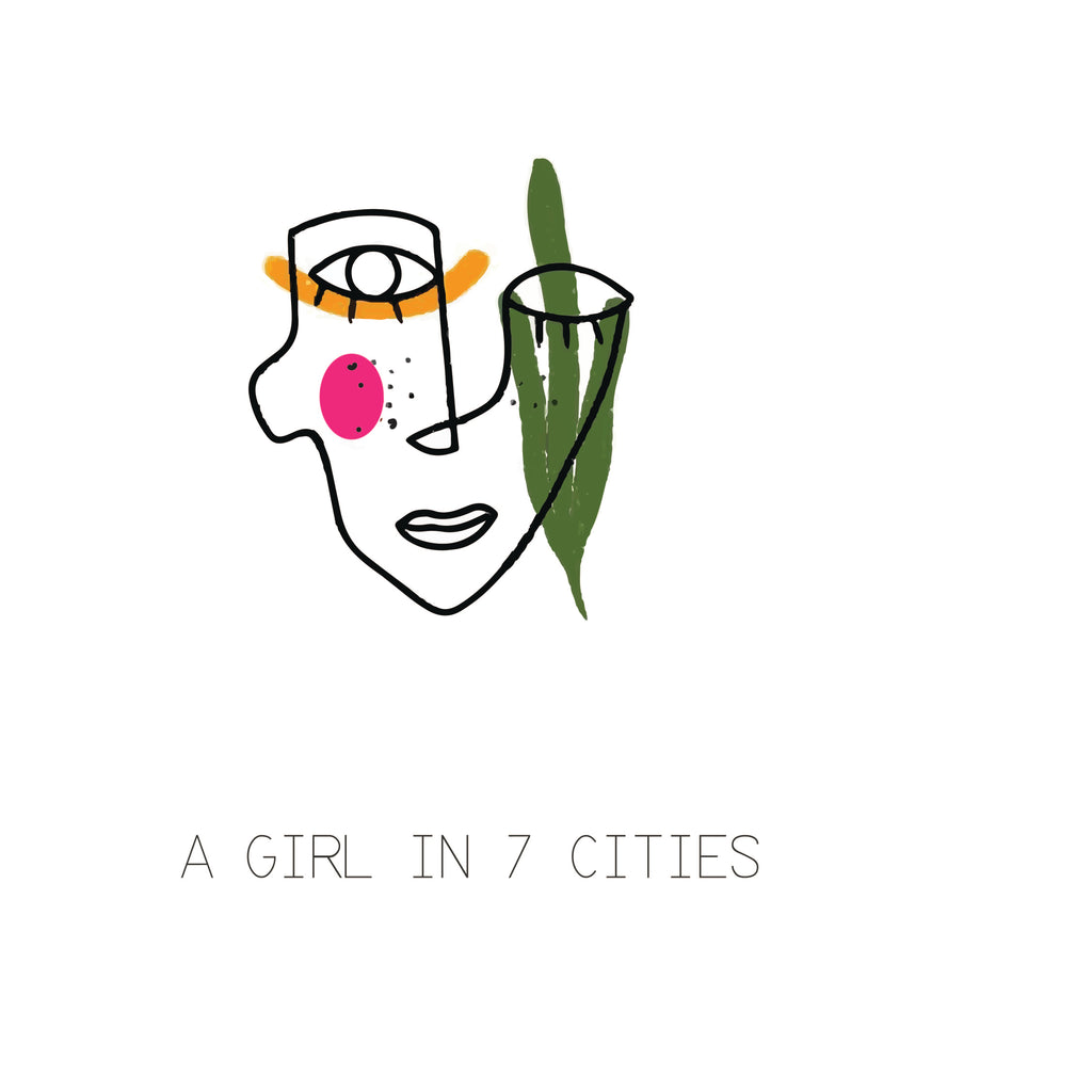 A girl in seven cities
