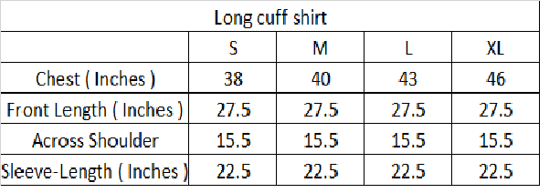 Long cuff shirt