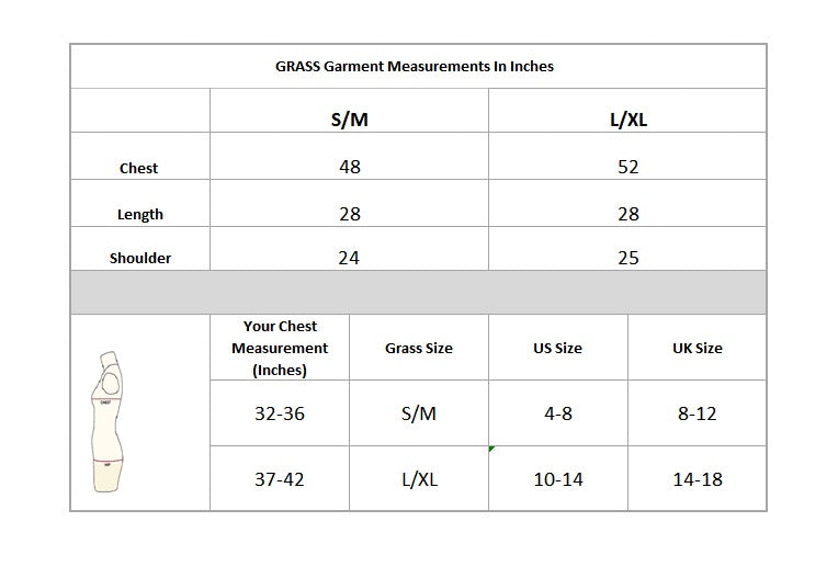 Very Loose Kurta Shirt size chart