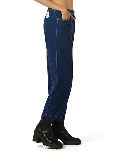 Dark Blue Regular Fit Khadi Jeans