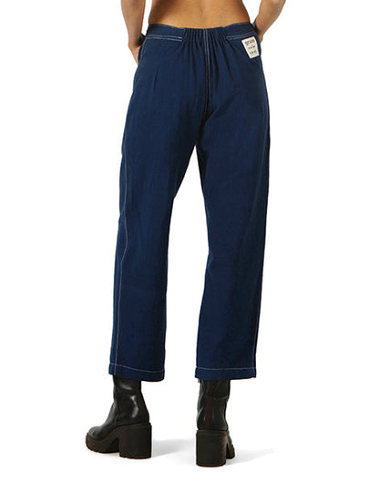 Dark Blue Regular Fit Khadi Jeans