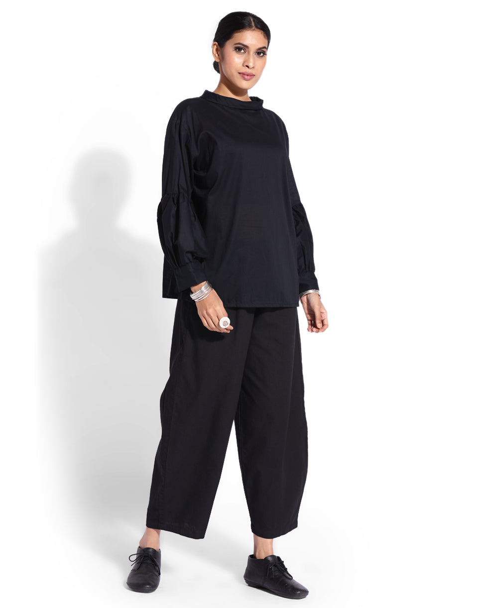 Black Cocoon Pant