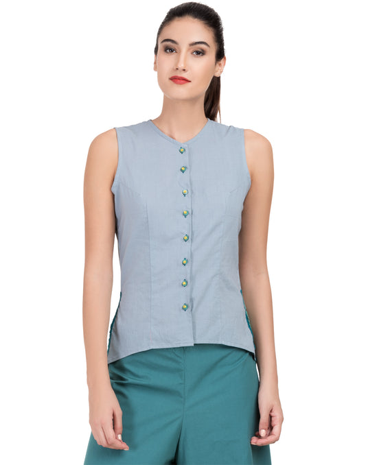 Bluecorn Asymmetric Camisole