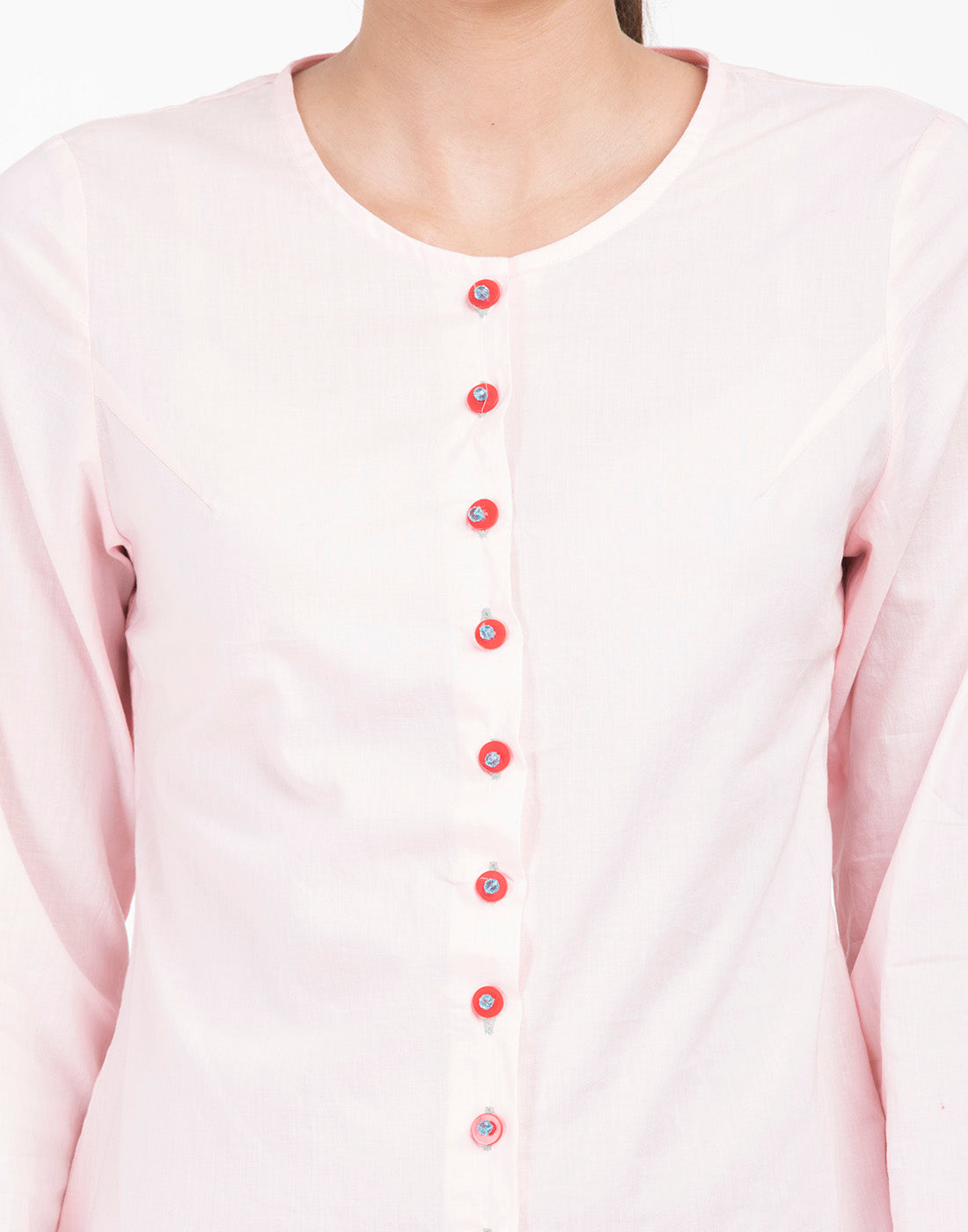 Strawberry Basic Office Shirt