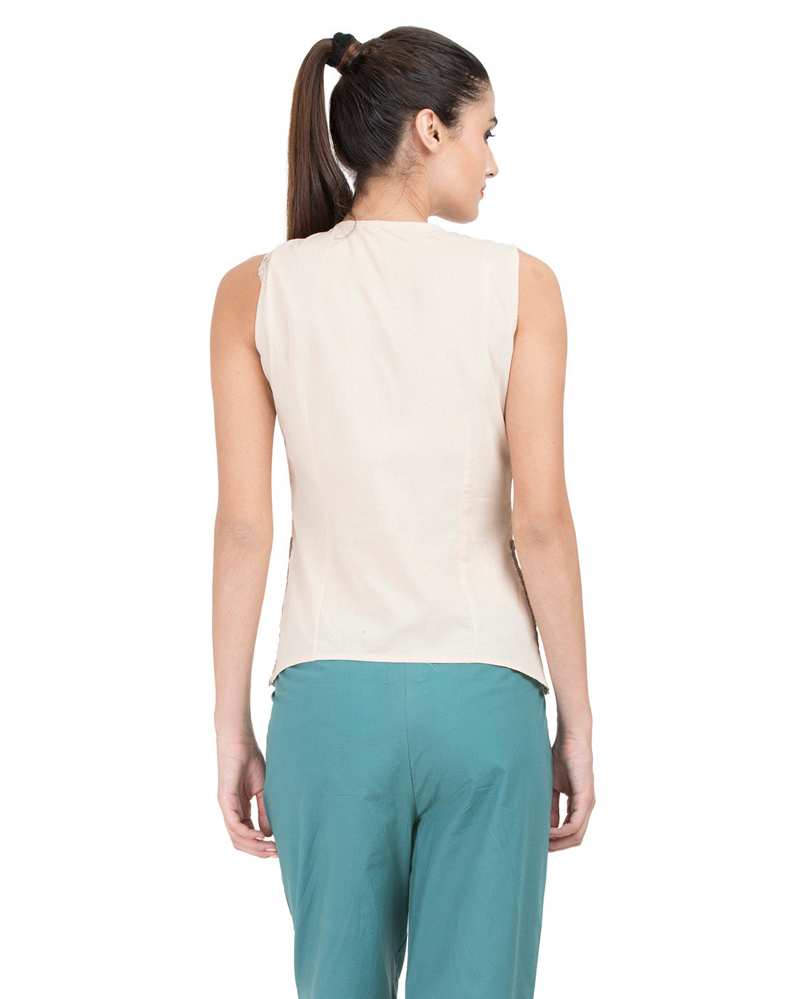 Custard Apple Asymmetric Camisole