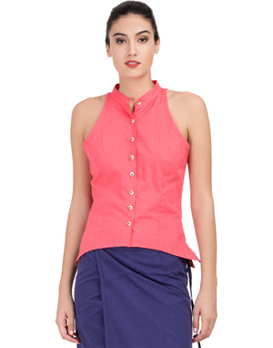 Kokum Mandarin Halter Top