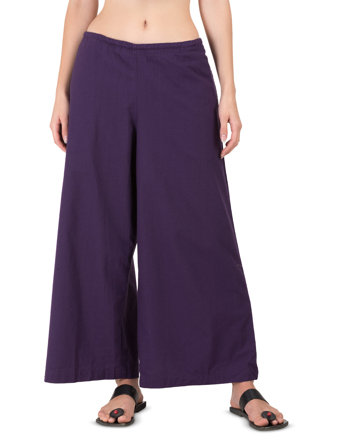 Purple Rampur Palazzo Pant