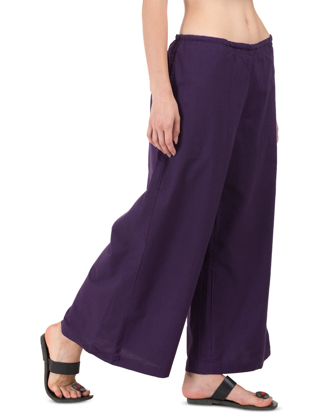 Purple Rampur Palazzo Pant