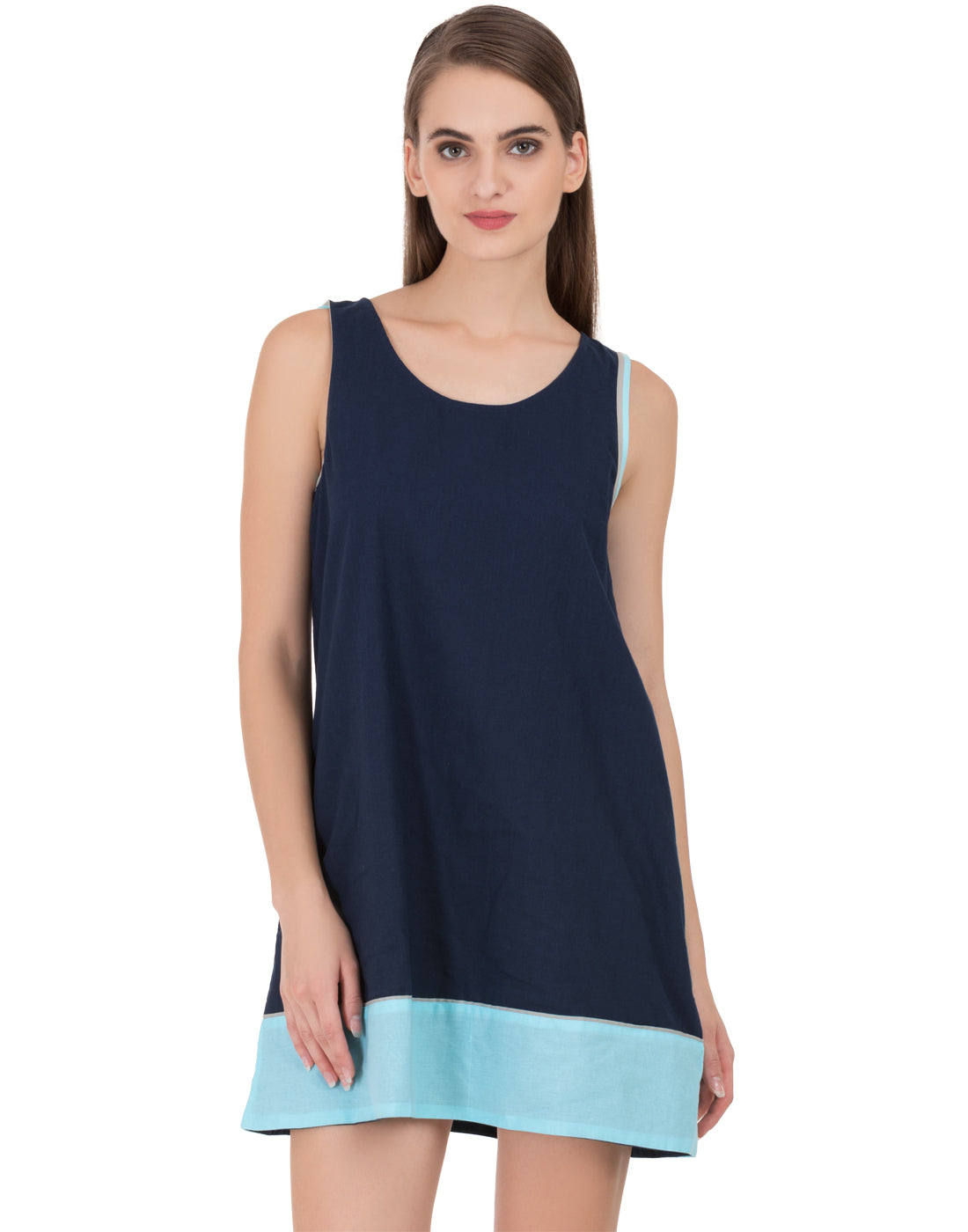 Blue Bangalore Shift Dress