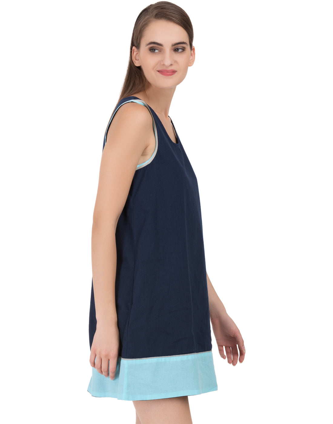 Blue Bangalore Shift Dress