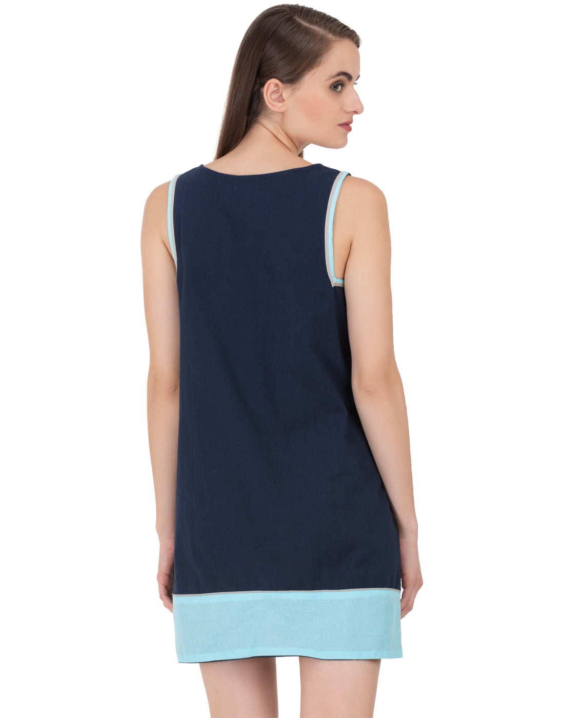 Blue Bangalore Shift Dress