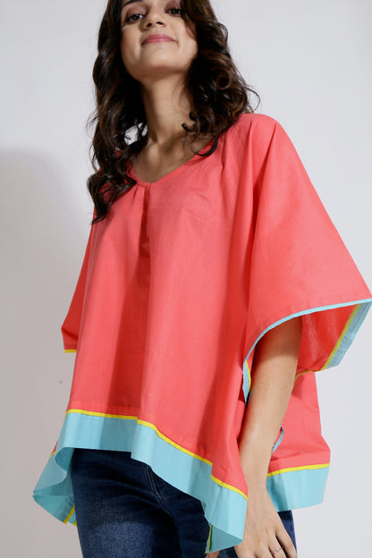 Watermelon Poncho Kaftan