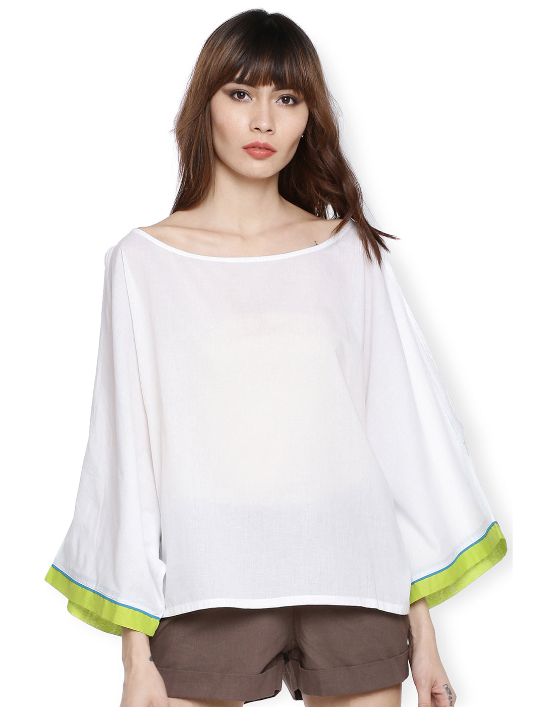 White Diu Toga Kaftan