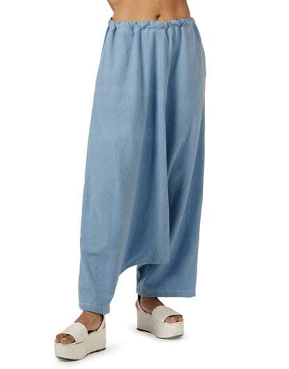 Light Blue Zouave Khadi Jeans