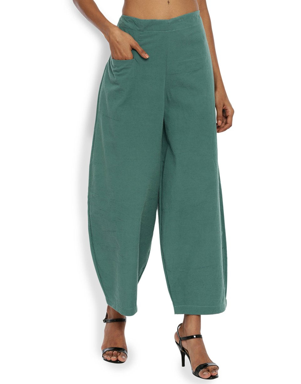 Slate Blue Cocoon Pant