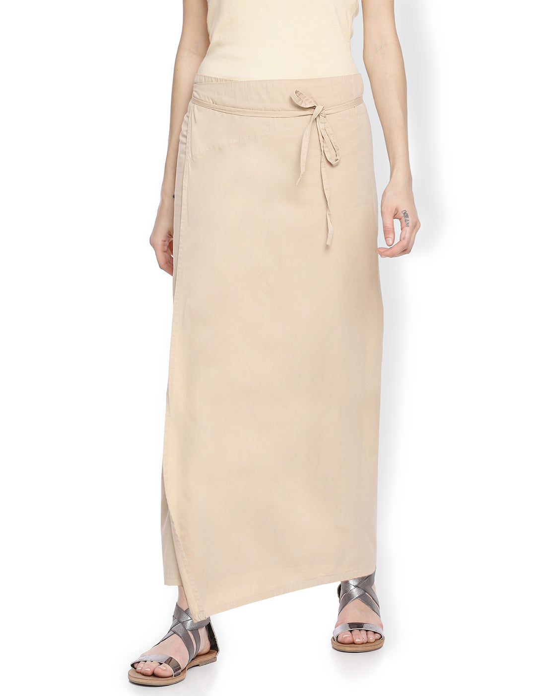 Naseberry Asymmetric Wrap Skirt