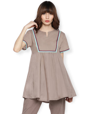 Naseberry Yoke Tunic