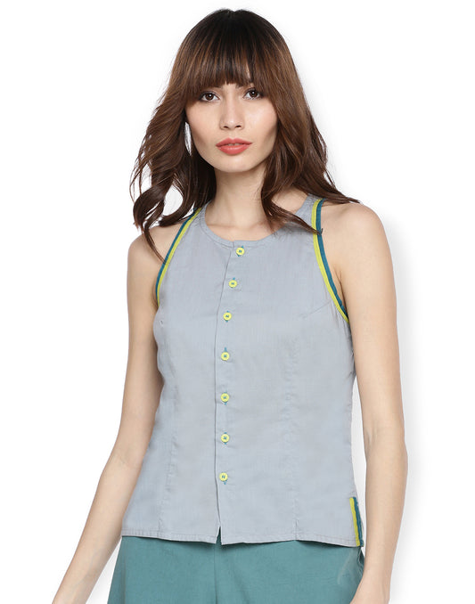 Bluecorn Halter Top