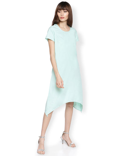 Kiwi Basic Asymmetric Dress