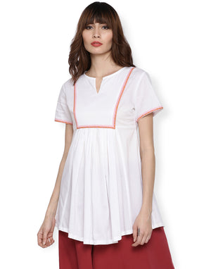 Litchi Carrot Yoke Tunic