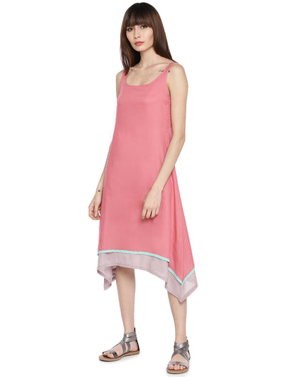 Kokum Layered Asymmetric Dress