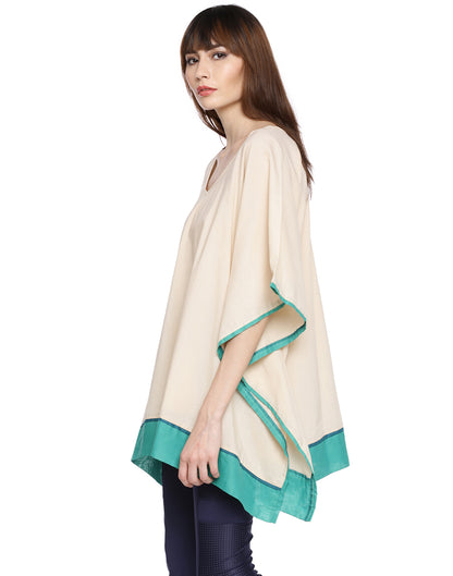 Custard Apple Square Kaftan