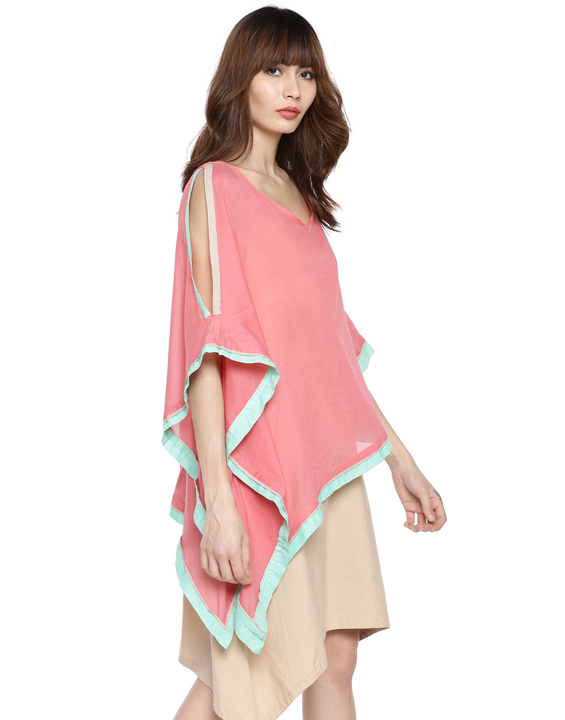 Kokum Asymmetric Kaftan