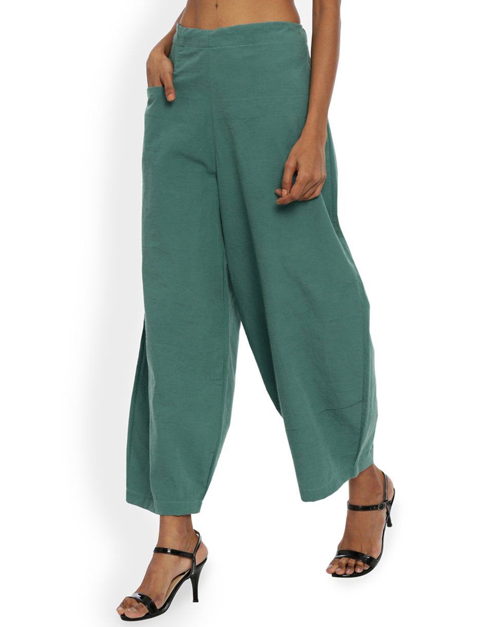 Slate Blue Cocoon Pant