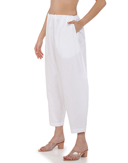 White Salwar Pant