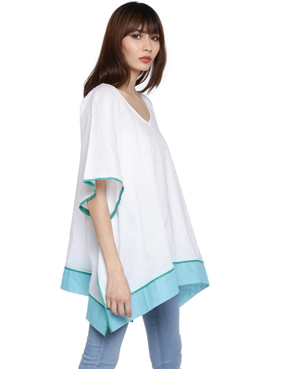 Litchi Bluecorn Square Kaftan