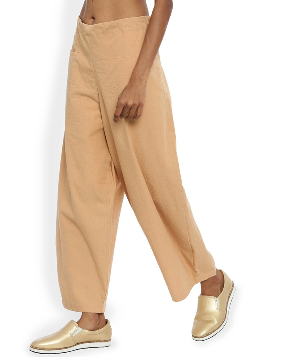 Beige Cocoon Pant