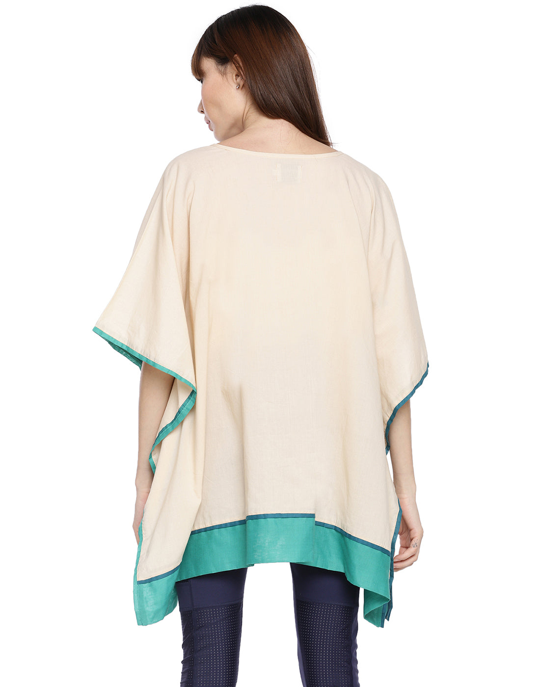 Custard Apple Square Kaftan