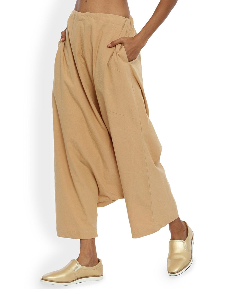 Beige Zouave Pant