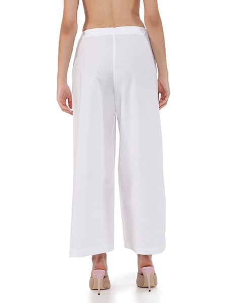 White Palazzo Pant