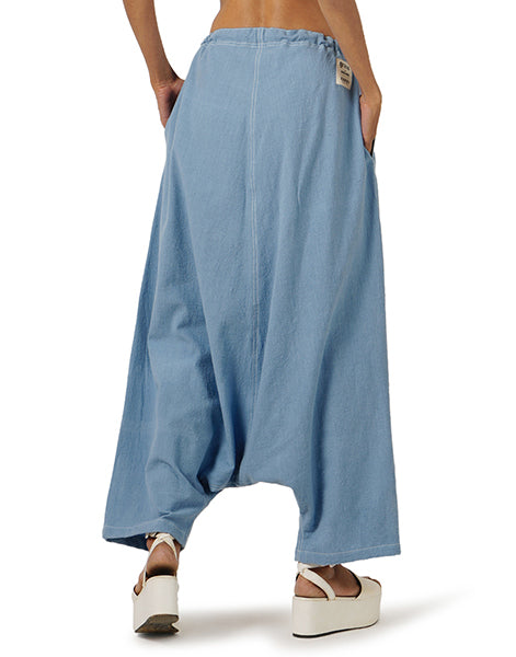 Light Blue Zouave Khadi Jeans