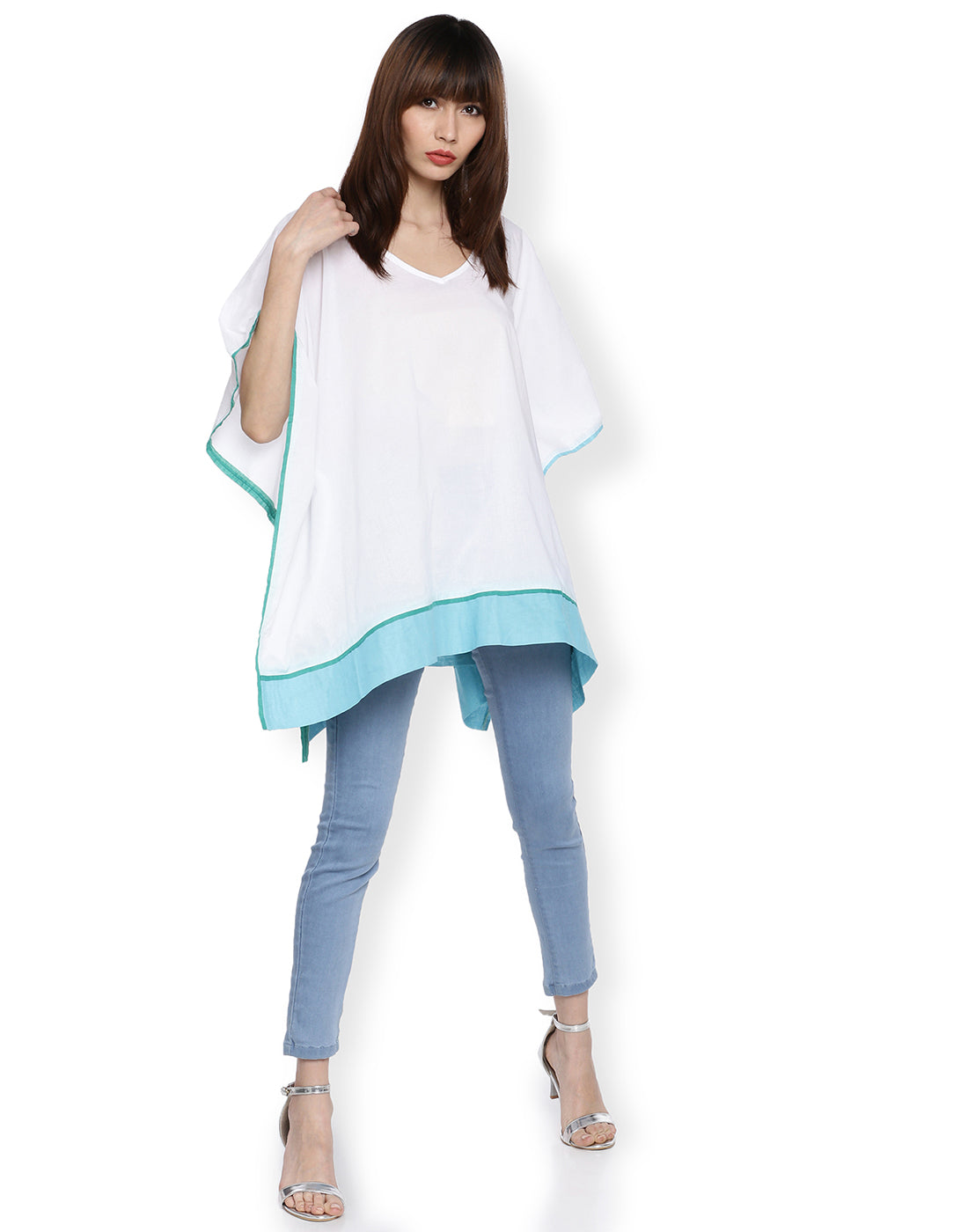 Litchi Bluecorn Square Kaftan