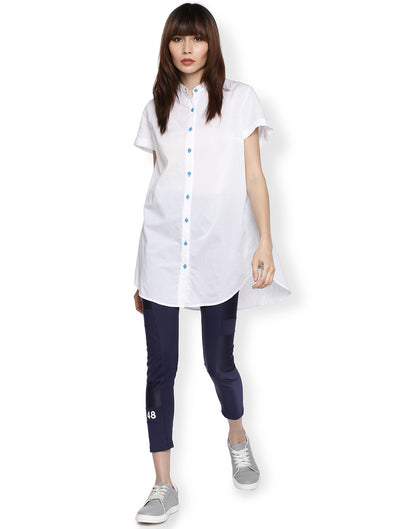 Litchi Bluecorn Boyfriend Shirt