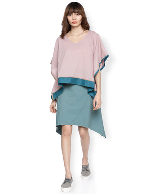 Bluecorn Asymmetric Skirt