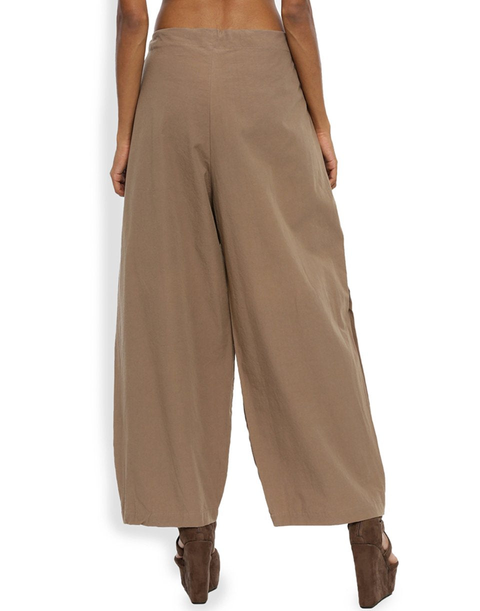 Brown Cocoon Pant