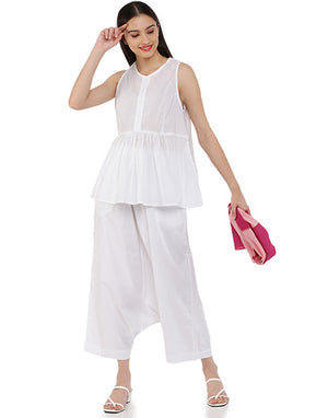 White loose Tunic