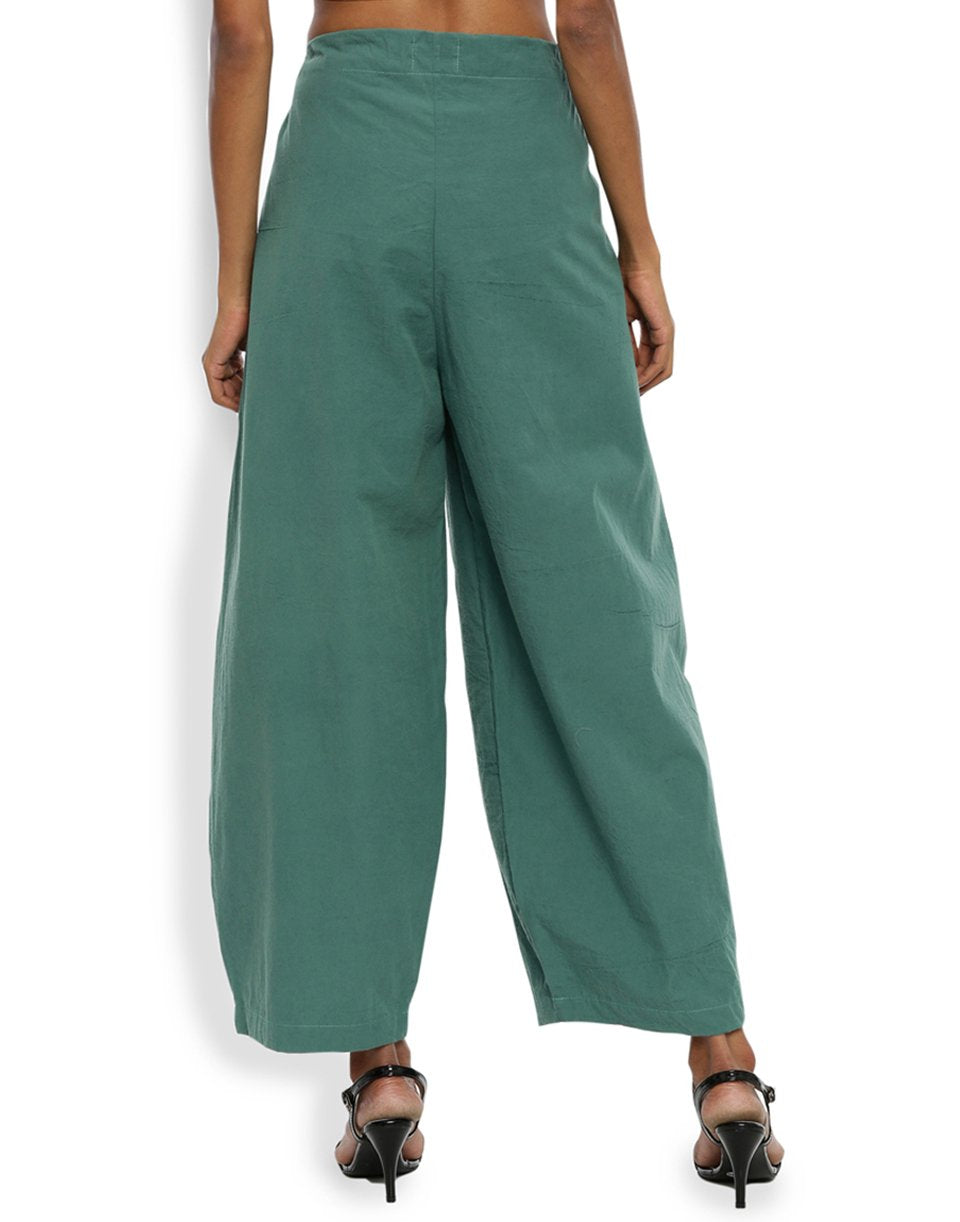 Slate Blue Cocoon Pant