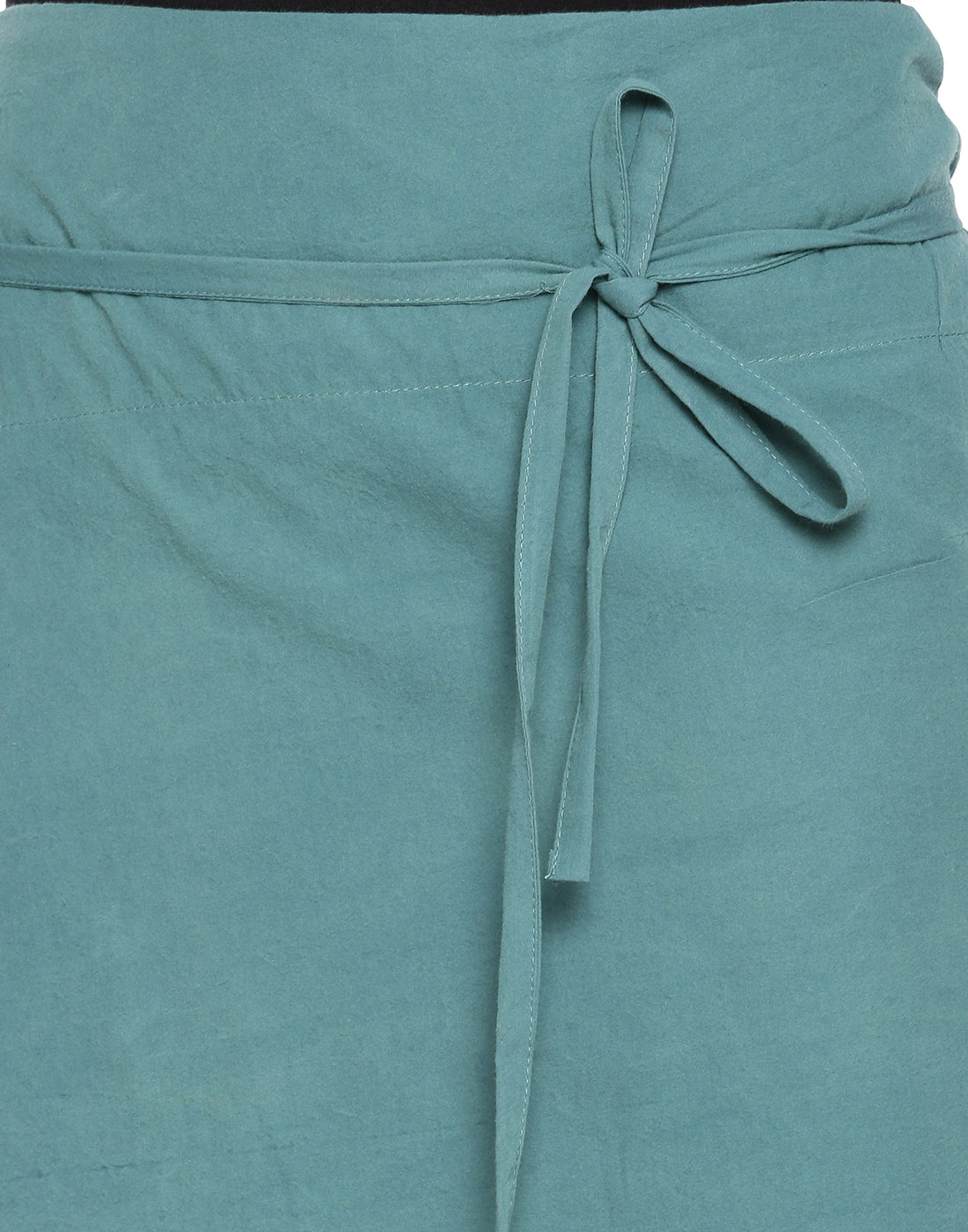 Bluecorn Asymmetric Wrap Skirt