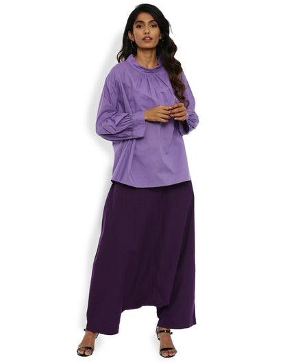 Purple Zouave Pant