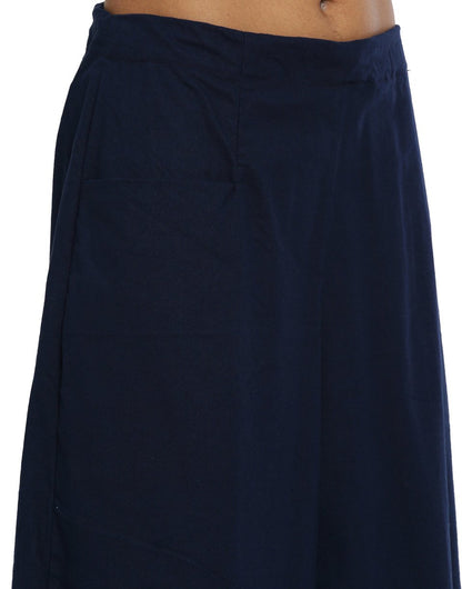 Navy Blue Cocoon Pant