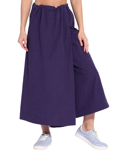 Purple Wrap Over Pant