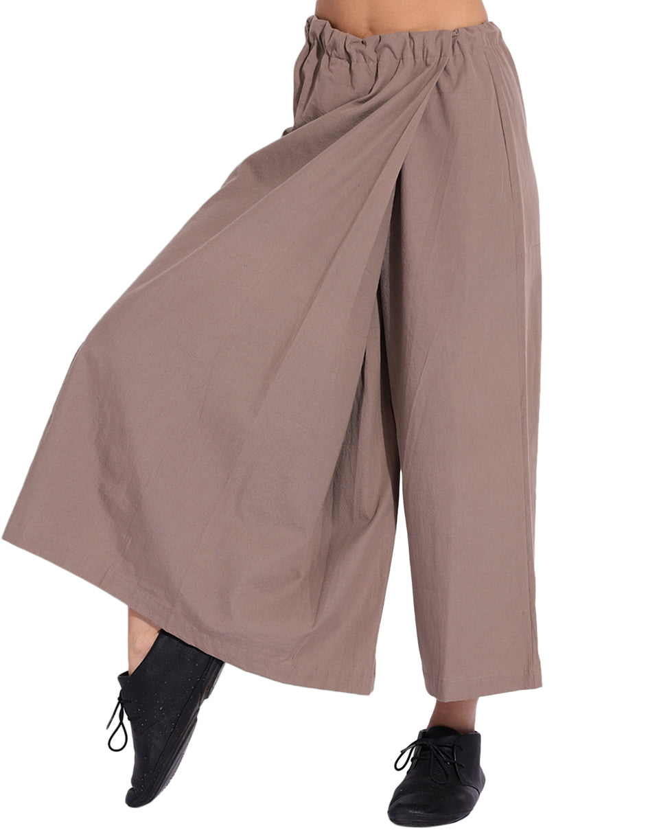 Brown Wrap Over Pant