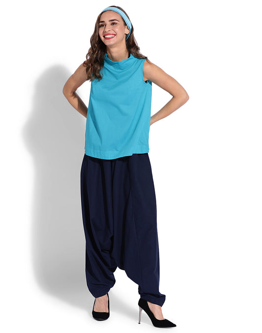 Navy Blue Afghan Pant