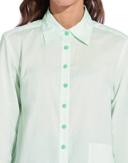 Pista Green Safari Shirt