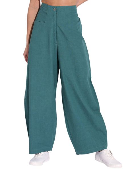 Slate blue Fitted Cocoon Pant