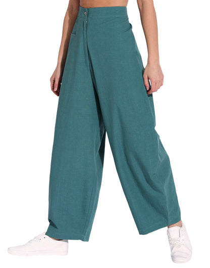 Slate blue Fitted Cocoon Pant